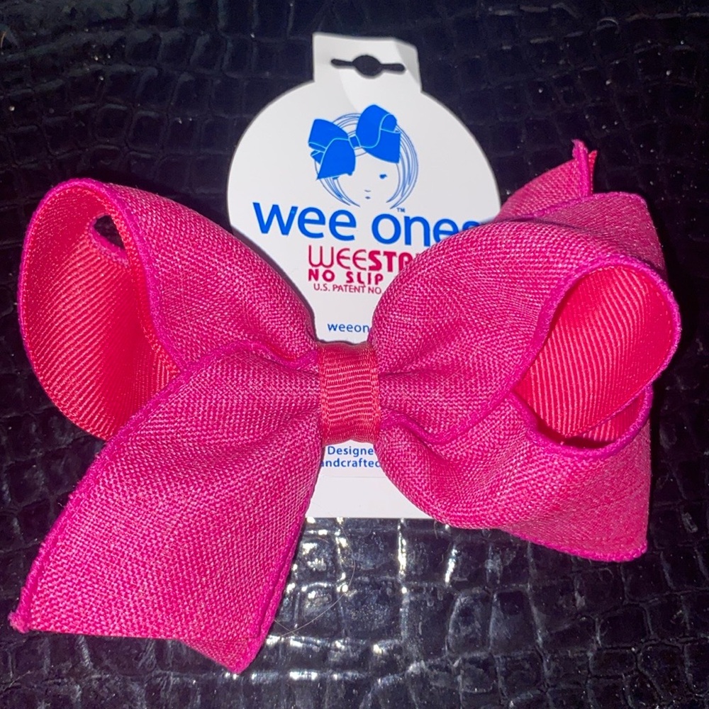 Wee Ones Weestay No Slip Clip Bow